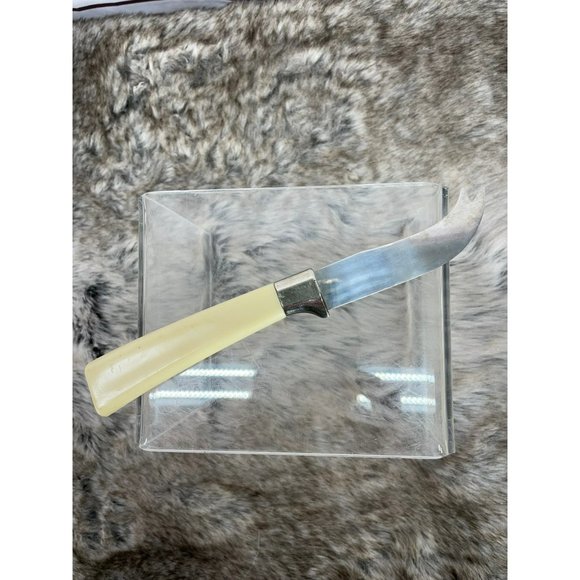 Vintage Regent Sheffield 3 Pieces Woodgrain Brown Tan Leaf Design Stainless Stee - Picture 6 of 12